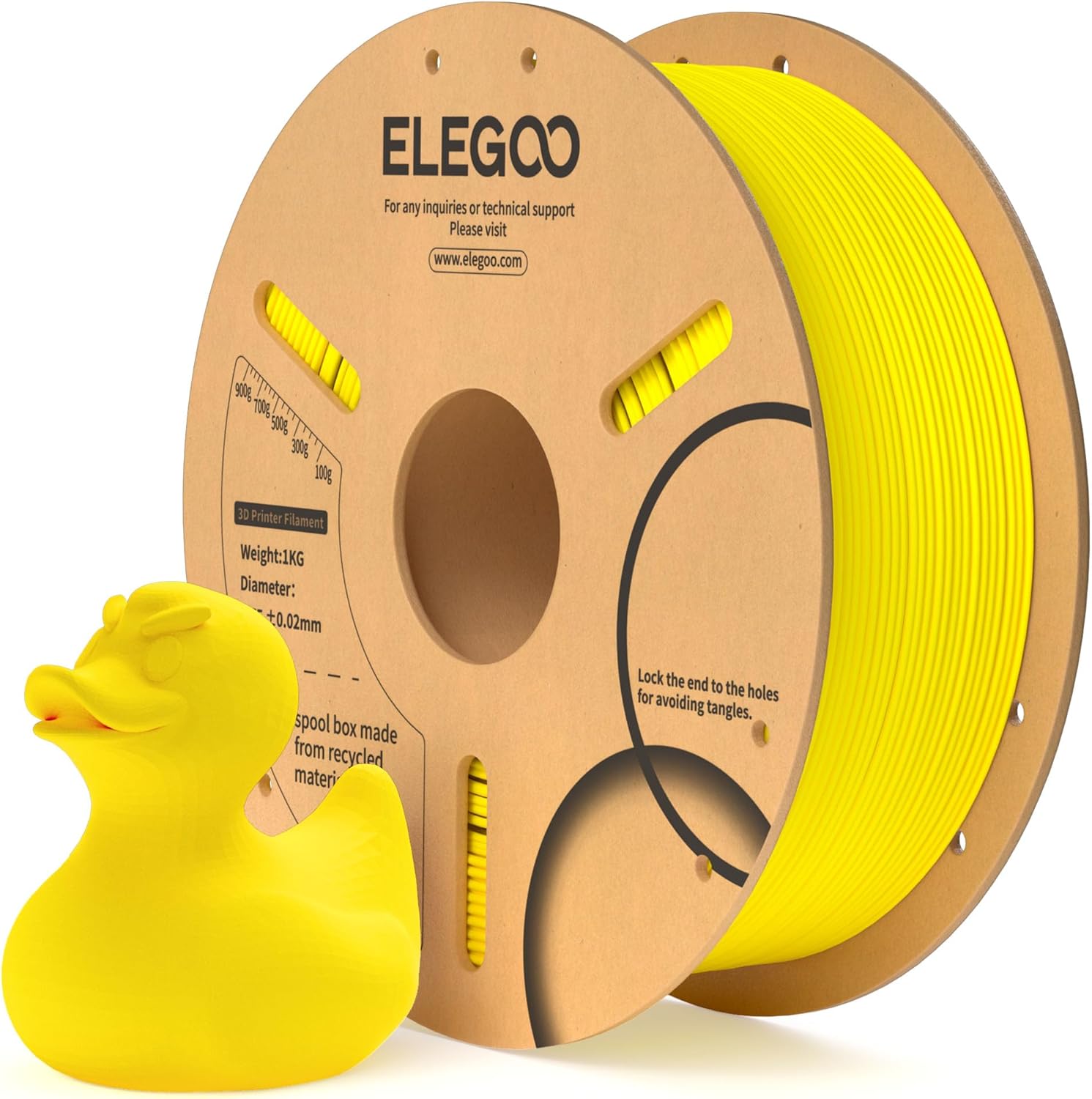 PLA Elegoo jaune 2
