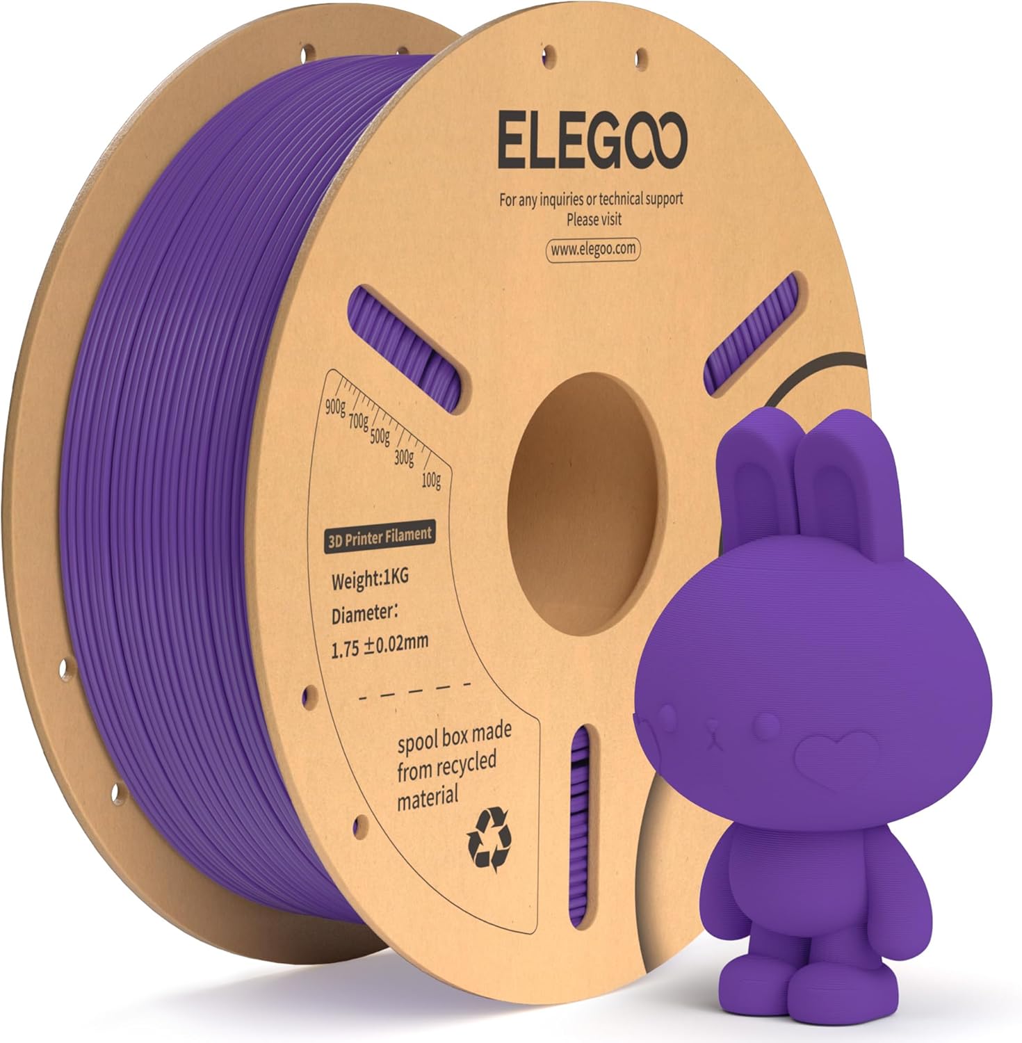 PLA Elegoo violet 2