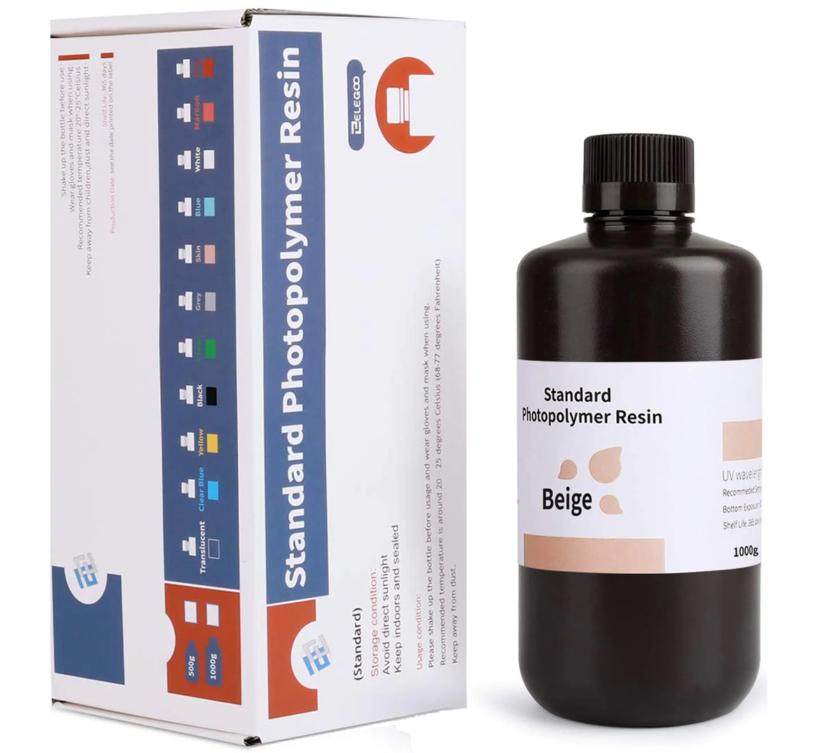 Résines ELEGOO standard beige 2 Résines ELEGOO standard beige