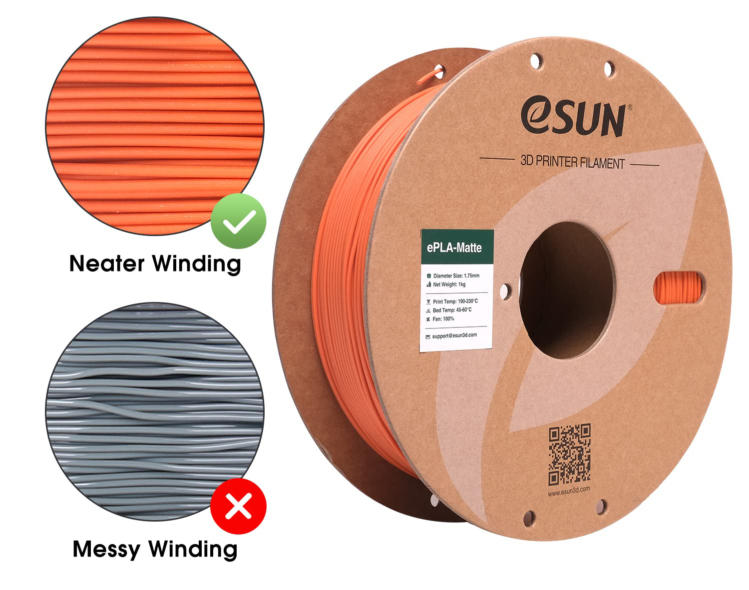 PLA-MAT esun orange tangerine